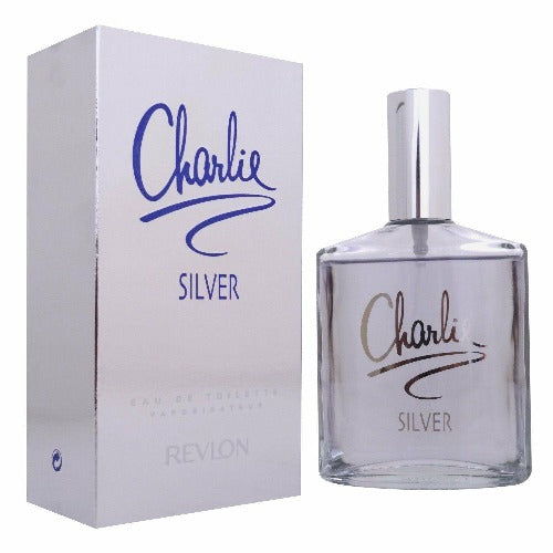 REVLON CHARLIE SILVER 100ML EAU DE TOILETTE SPRAY - LuxePerfumes