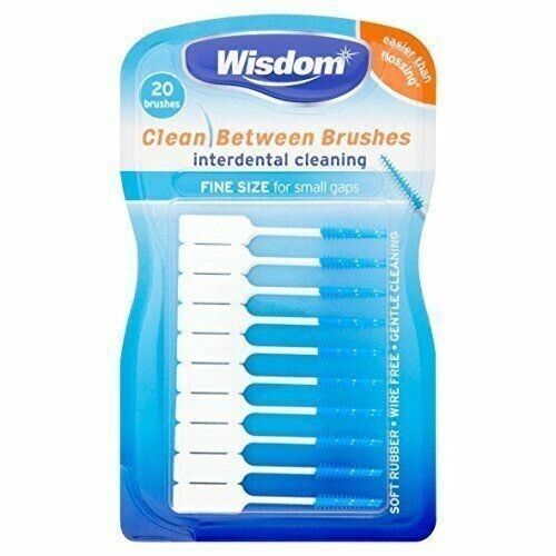 Wisdom Interdental Brushes - 20  Blue Brushes