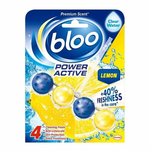 Bloo Power Active Lemon Toilet Rim Block