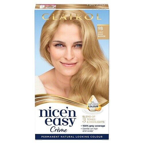 Clairol Nice N Easy Light Beige Blonde 9B (new)