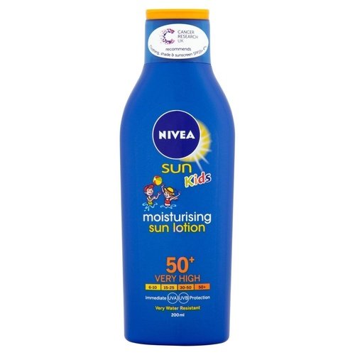 Nivea Sun Kids Moisturising Sun Lotion 50+ Very High 200ml