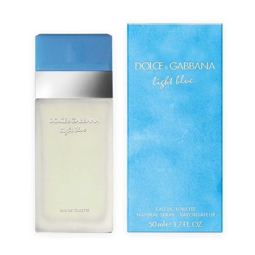 DOLCE & GABBANA LIGHT BLUE FOR WOMEN 50ML EDT SPRAY - LuxePerfumes