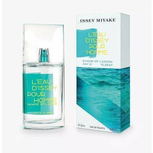 ISSEY MIYAKE LEAU DISSEY FOR MEN SHADE OF LAGOON 100ML EDT SPRAY NEW & SEALED - LuxePerfumes