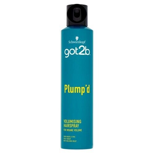 Schwarzkopf Got2b Plump'd Volumising Hairspray 300ml