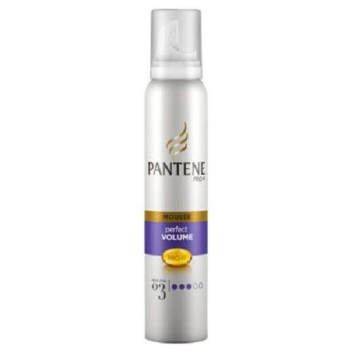 Pantene Pro-v Perfect Volume Hold Level 03 Mousse Leaves Your Hair Soft 200 Ml