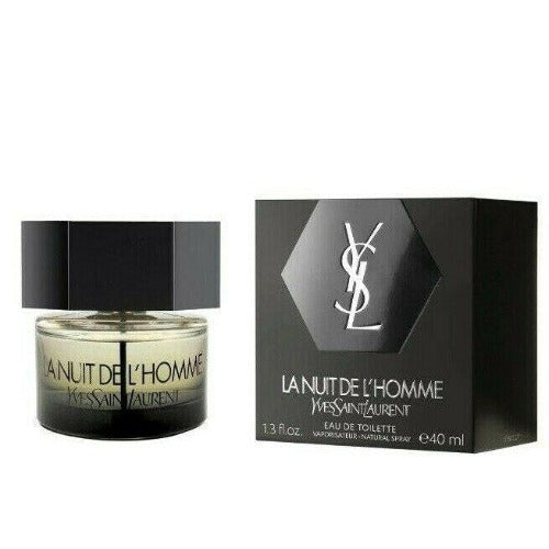 YVES SAINT LAURENT YSL LA NUIT DE LHOMME 40ML EDT SPRAY BRAND NEW & SEALED - LuxePerfumes