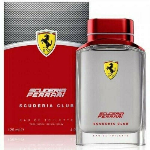 FERRARI SCUDERIA CLUB 125ML EAU DE TOILETTE SPRAY - LuxePerfumes