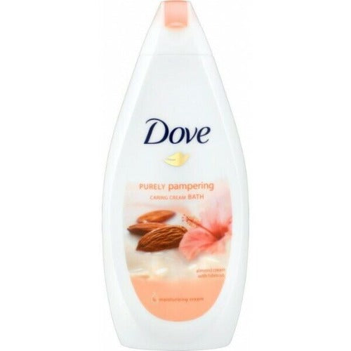 Dove Caring Bath Almond Cream With Hibiscus 500ml