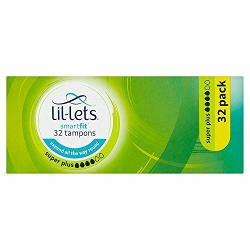 Lil-lets Smartfit 32 Non-applicator Tampons Super Plus 32 Pack