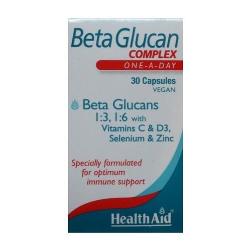 Health Aid Beta Glucan Complex - 30 Capsules