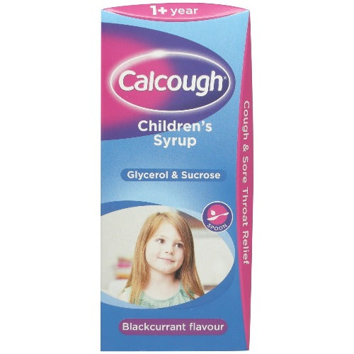 Calcough Childrens Syrup Blackcurrant Flavour - 125ml