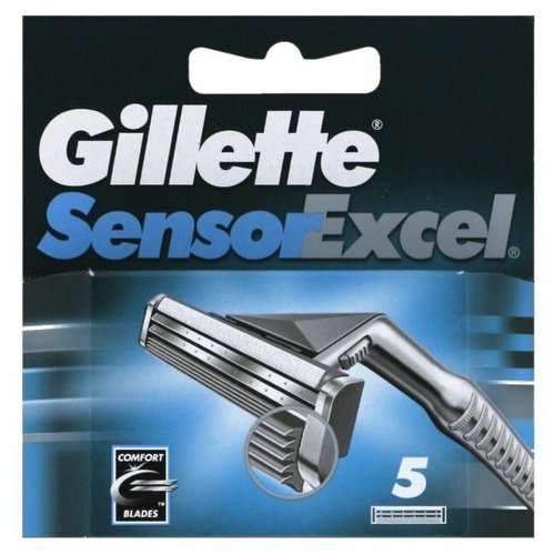 Gillette Sensor Excel Comfort Razor  Blades 5 Pack