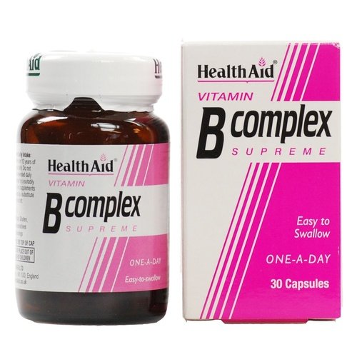 Health Aid Vitamin B Complex Supreme - 30 Capsules