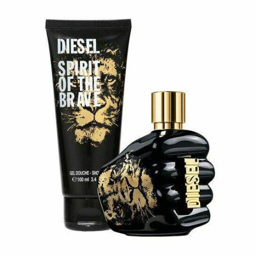 Diesel Spirit Of The Brave 50ml Eau De Toilette + 100ml Shower Gel Gift Set - LuxePerfumes