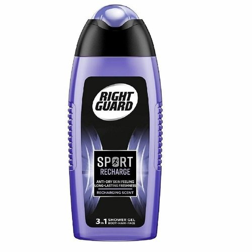 Right Guard Sport Recharge 3 In 1 Shower Gel 250ml