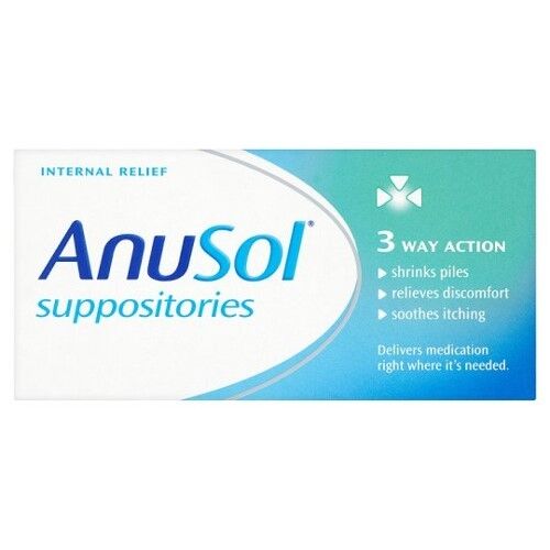 Anusol Internal Relief Suppositories - 12 Suppositories