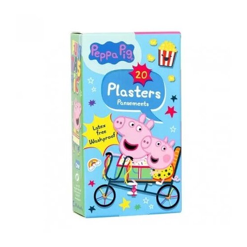 Peppa Pig 20plasters Pansements Latex Free Washproof