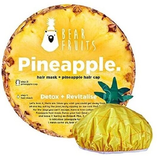 Bear Fruits Pineapple Hair Mask + Cap