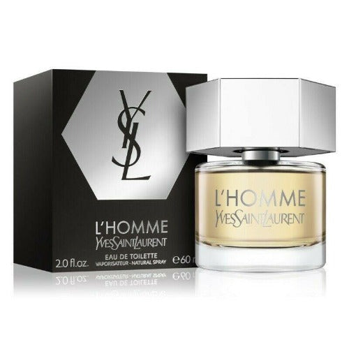YVES SAINT LAURENT YSL LHOMME 60ML EAU DE TOILETTE SPRAY BRAND NEW & SEALED - LuxePerfumes