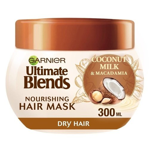 Garnier Ultimate Blends 3-in-1 Hair Mask  Coconut Milk & Macadamia 300ml