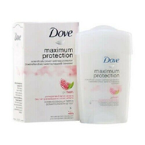 Dove Maximum Protection Pomegranate And Lemon Verbena Scent 48h Roll On 45ml