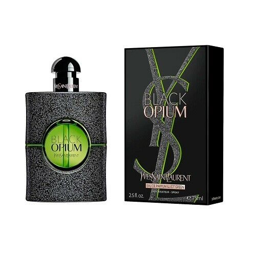 Yves Saint Laurent Black Opium Illicit Green 75ml Eau De Parfum Spray