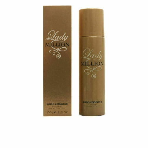 PACO RABANNE LADY MILLION 150ML DEODORANT SPRAY - LuxePerfumes