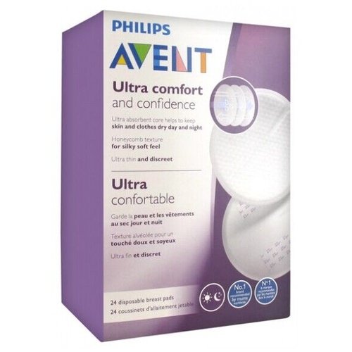 Avent Ultra Comfort 24 Disposable Breast Pads