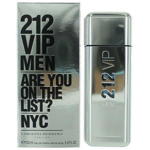 CAROLINA HERRERA 212 VIP FOR MEN 100ML EAU DE TOILETTE SPRAY - LuxePerfumes