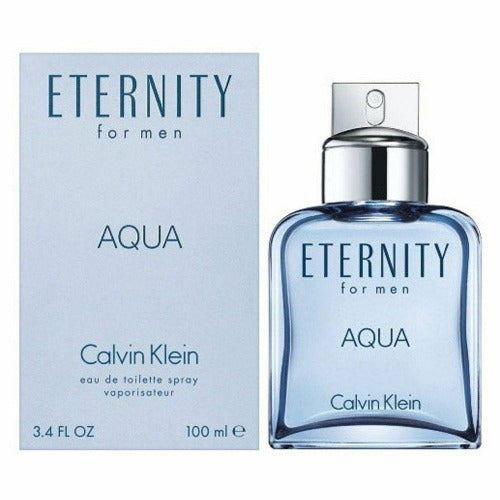 Ck Calvin Klein Eternity Aqua For Men 100ml Edt Spray - LuxePerfumes