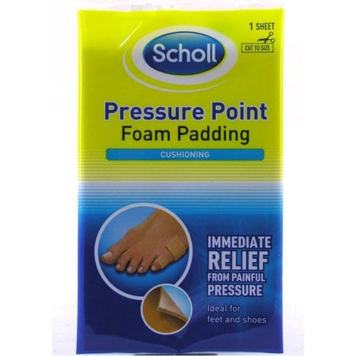 Scholl Pressure Point Foam Padding - 1 Sheet