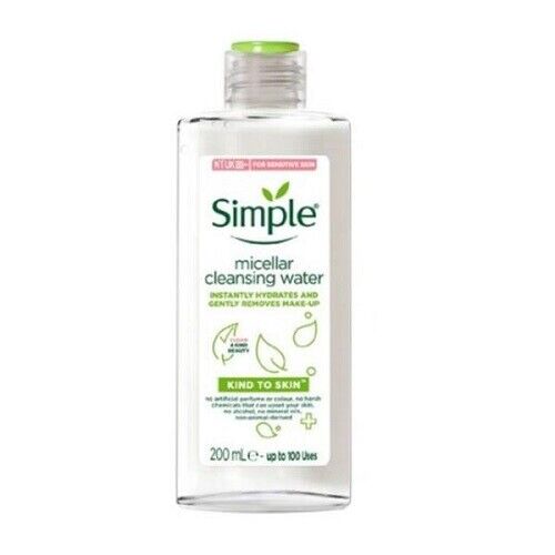 Simple Micellar Cleansing Water Kind To Skin 200ml