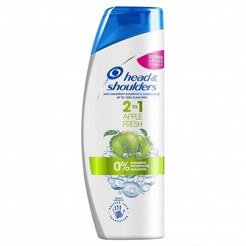 Head&shoulders Anti-dandruff Shampoo&conditioner 2 In 1 Apple Fresh 450ml