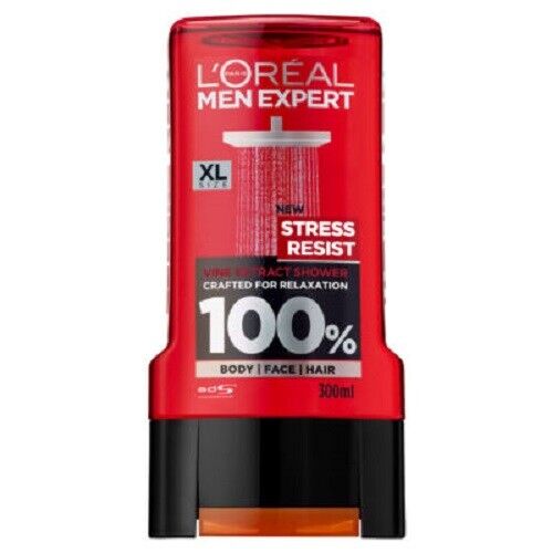 L'oreal Men Expert Stress Resist Shower Gel 300ml