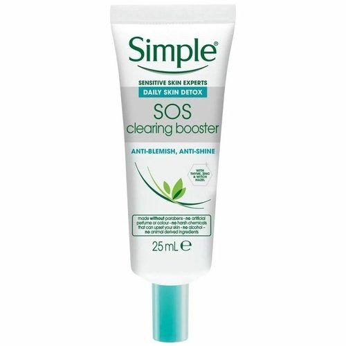 Simple Sos Clearing Booster Anti-blemish,anti-shine 25ml