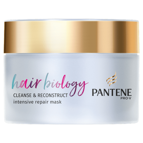 Pantene Pro-v Hair Biology Cleanse & Reconstruct Intensive Repair Mask 160ml