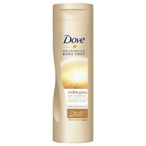 Dove Nourishing Body Care Visible Glow Self-tan Lotion Fair-medium Skin 400ml