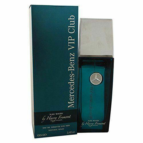 MERCEDES BENZ VIP CLUB PURE WOODY 100ML EAU DE TOILETTE SPRAY BRAND NEW & SEALED - LuxePerfumes