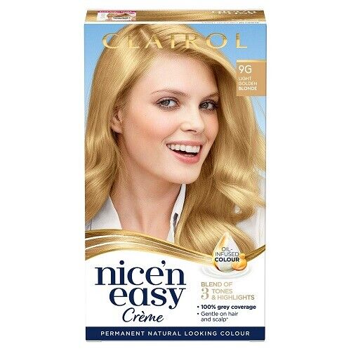 Clairol Nice N Easy Light Golden Blonde 9G