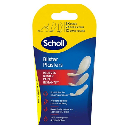 SCHOLL BLISTER PLASTERS 5PCS