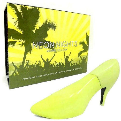 LAURELLE NEON NIGHTS MIAMI YELLOW 30ML EAU DE PARFUM SPRAY BRAND NEW & SEALED - LuxePerfumes