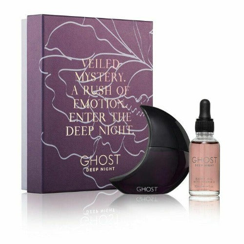 GHOST DEEP NIGHT 30ML EAU DE TOILETTE + 30ML BODY OIL GIFT SET BRAND NEW - LuxePerfumes