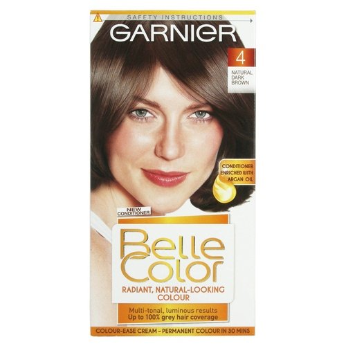 Garnier Belle Color 4 Natural Dark Brown Hair Colour