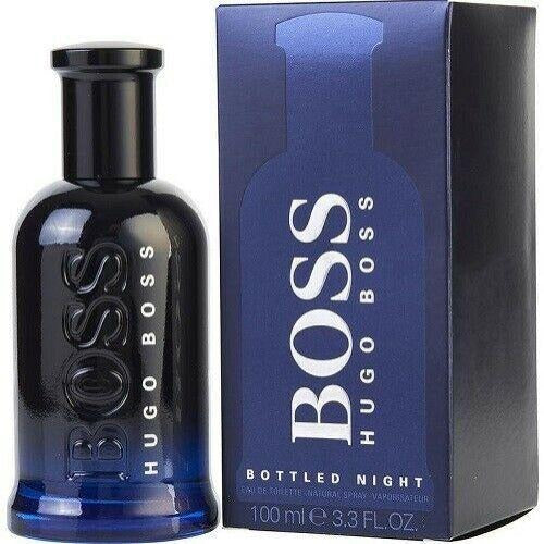 HUGO BOSS BOTTLED NIGHT 100ML EAU DE TOILETTE SPRAY - LuxePerfumes