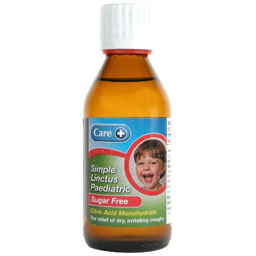 Care Simple Linctus Paediatric Sugar Free - 200ml