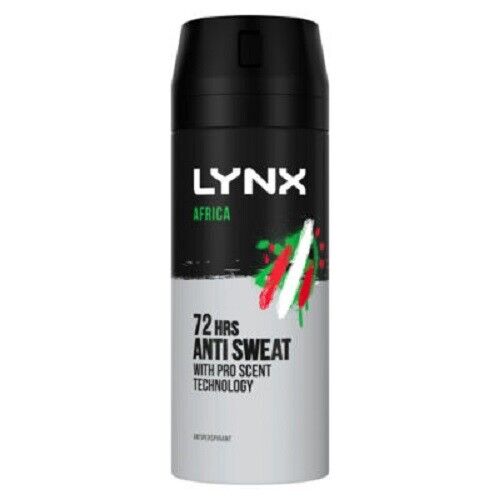 Lynx Dry Africa Anti-perspirant Spray - 150ml