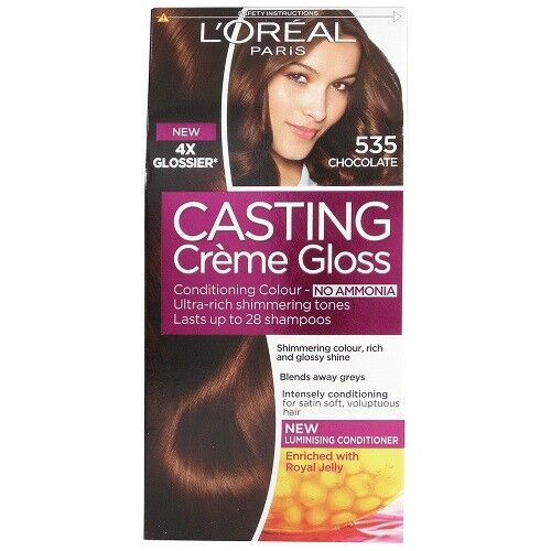 Loreal Casting Creme Gloss No Ammonia Chocolate 535