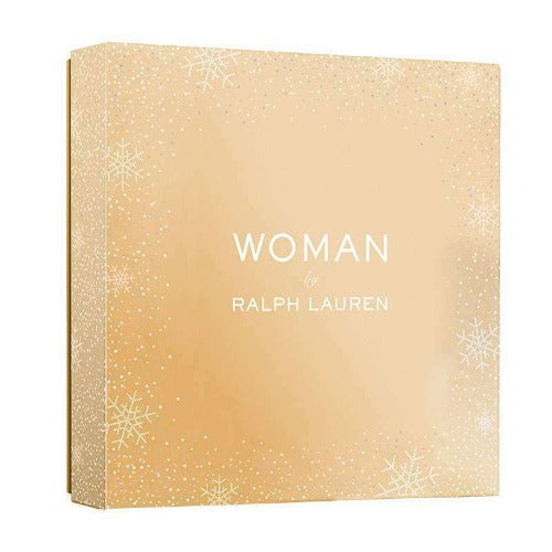 Ralph Lauren Woman 50ml Edp +10ml Edp Rollerball + 75ml Body Lotion Gift Set New