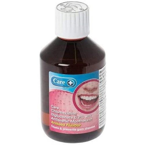 Care Chlorhexidine Digluconate Antiseptic Mouthwash Aniseed Flavour - 300ml