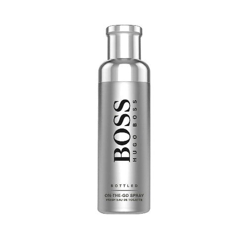 HUGO BOSS BOTTLED ON-THE-GO SPRAY FOR MEN 100ML EDT - LuxePerfumes